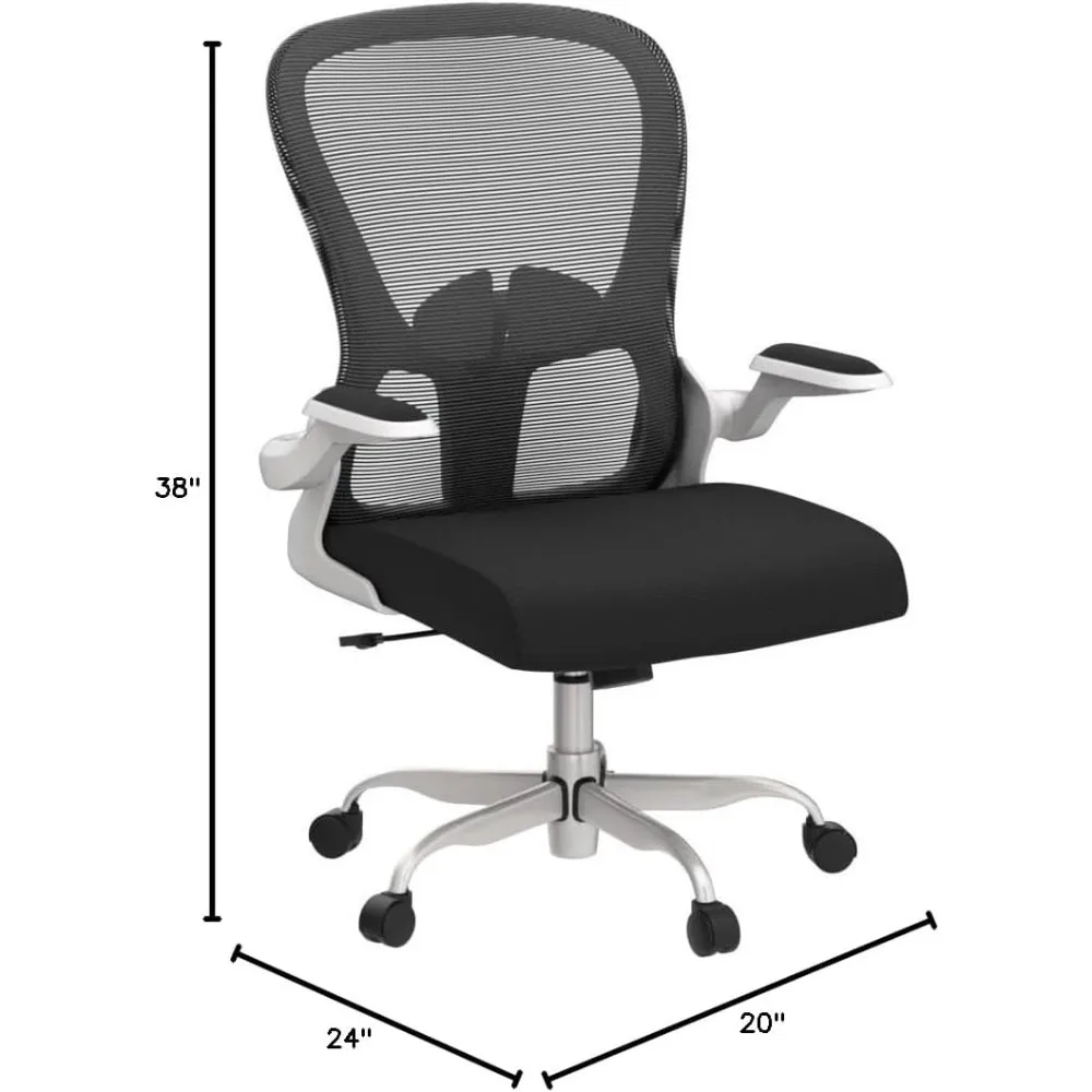 Ergonomic Office Chair, Comfort Swivel Home Office Task Chair, Breathable Mesh Desk Chair