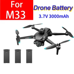 M33 Drone Battery Original Battery 3.7v 3000mAh Battery For M33 Rc Drone  Accessories Parts