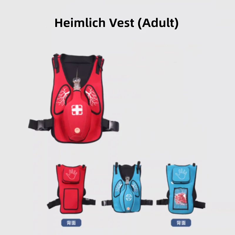 

Тренировочный жилет Heimlich для оказания первой помощи при облегчении дыхательных путей, защите от трахеи, спасательный жилет от заслонки и удушах
