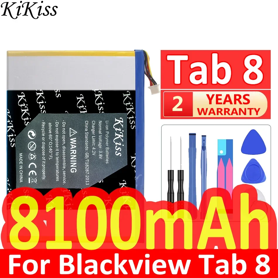 

8100mAh KiKiss Powerful Battery for Blackview Tab 8 Tab8