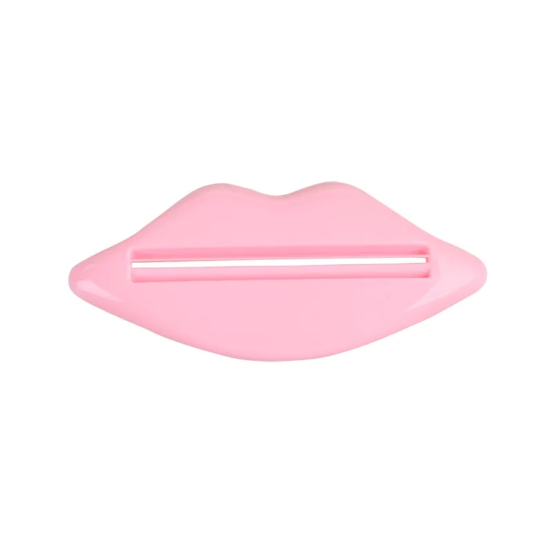 1Pcs Top Sale Sexy Hot Lip Kiss Bathroom Tube Dispenser Toothpaste Cream Squeezer Home Tube Rolling Holder Squeezer Random Color