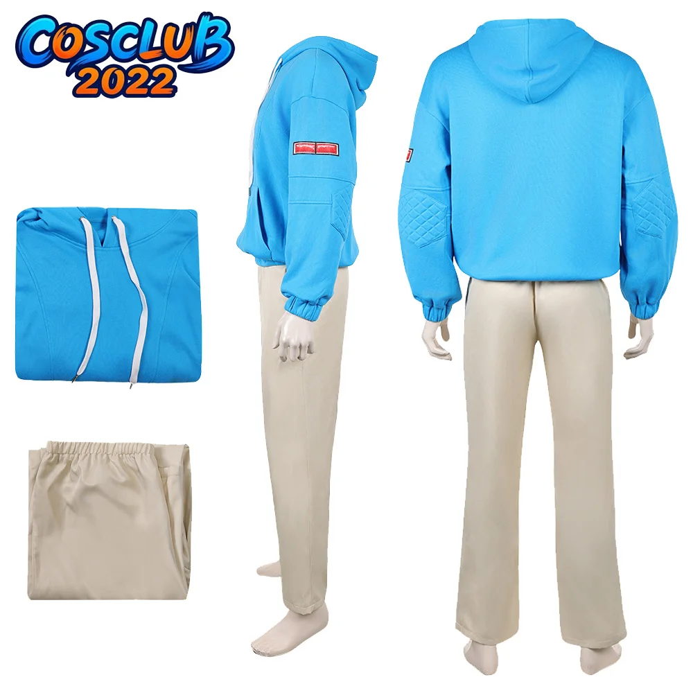 Male Shin Asakura Cosplay Hoodie Pants Sakamoto Anime 2026 Days Roleplay Costume Disfraz Suit Halloween Carnival Party Clothing view 2