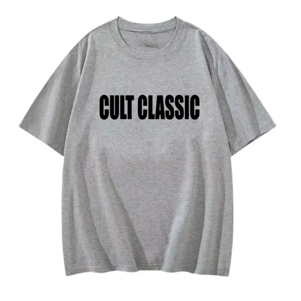 

Последняя классическая футболка, летняя женская футболка из чистого хлопка с короткими рукавами, свободная футболка большого размера, повседневная футболка с уличным принтом в стиле хип-хоп