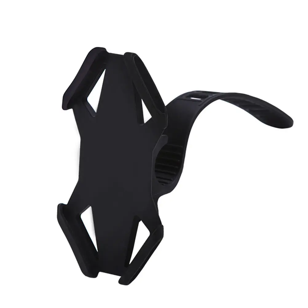 

Universal Silicone Bicycle Phone Mount for Handlebar GPS Navigation Smartphone Holder Anti-Slip Secure Adjustable Bike Phone