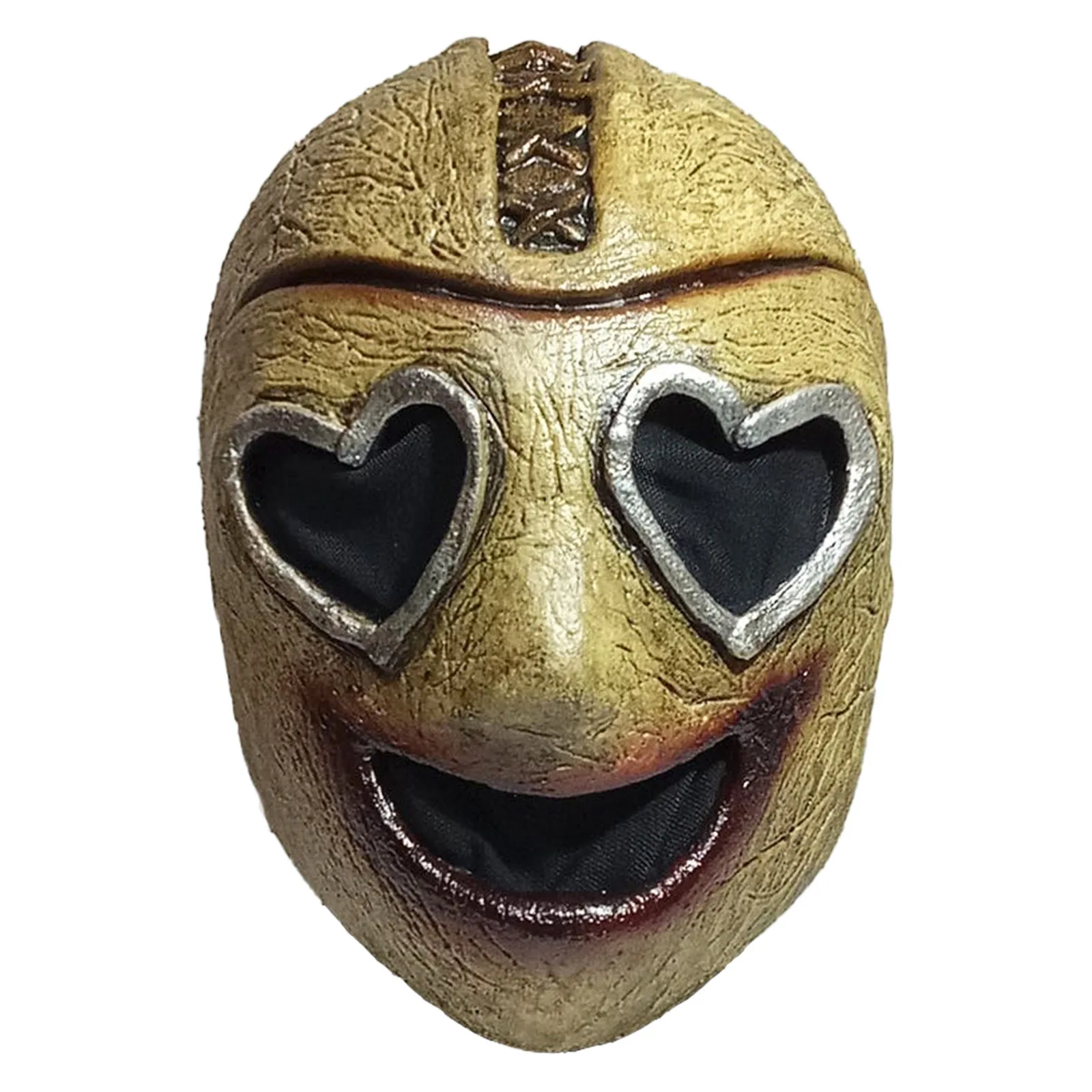 Halloween New Heart Eyes Latex Mask Headgear Masquerade Party Masks Horror Adult Cosplay Costume Props COS Accessories