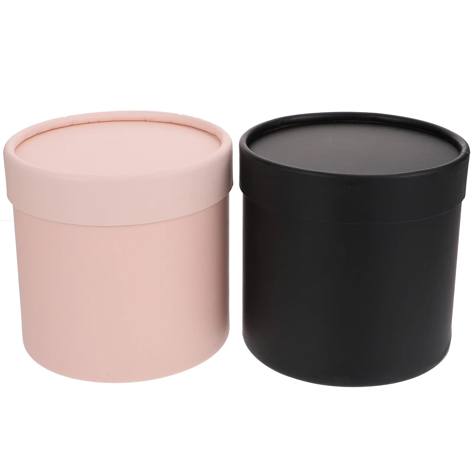 

2pcs Flower Gift Box Wedding Bouquet Boxes Birthday Decoration Floral Arrangement Packaging Container Durable Fade for Acrylic
