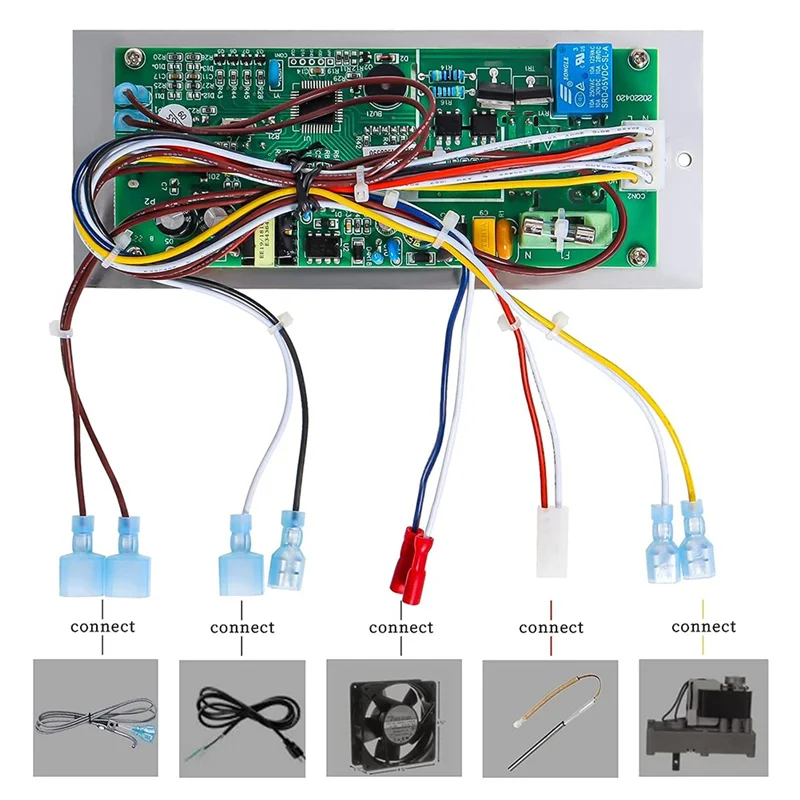 G2 Control Board , Digital Thermostat Control Board Kit for Louisiana CS570 CS450 LG700 LG900 Grill Parts EU Plug CX