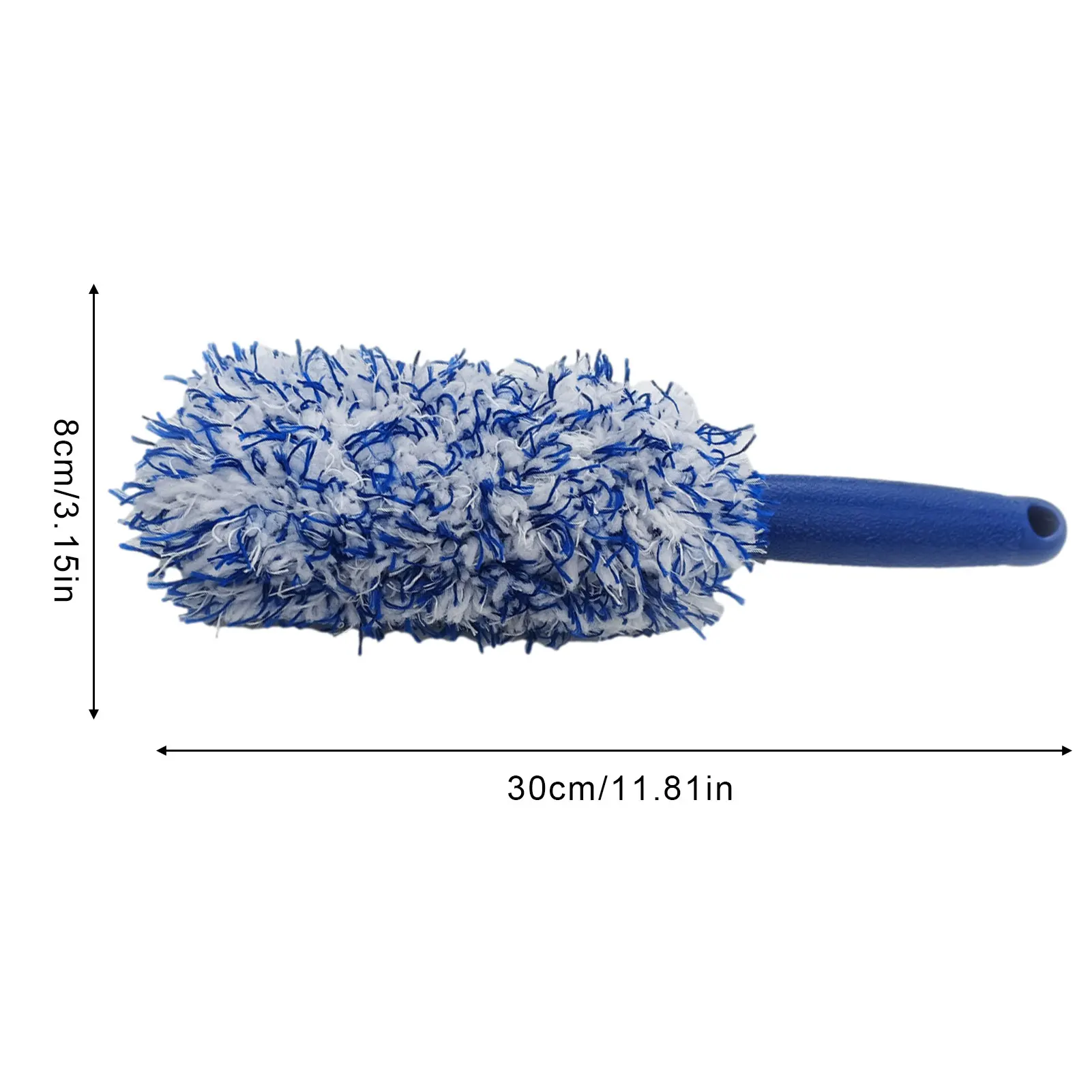 Car Tire Brush Microfiber Auto Cleaning Brush Non-Slip Handle Auto Rims Spokes Wheel Washing Brush For Car Cleaning Tool