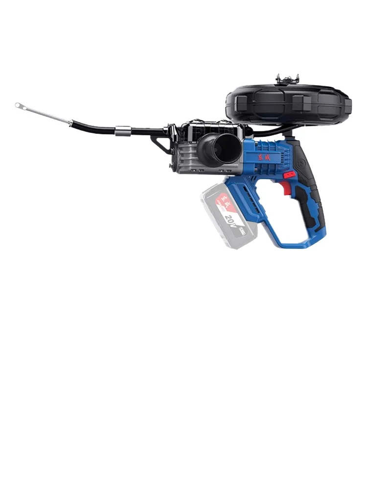 

Electric threading machine Lithium battery plumber Automatic dark wire puller Pipe discharge lead device