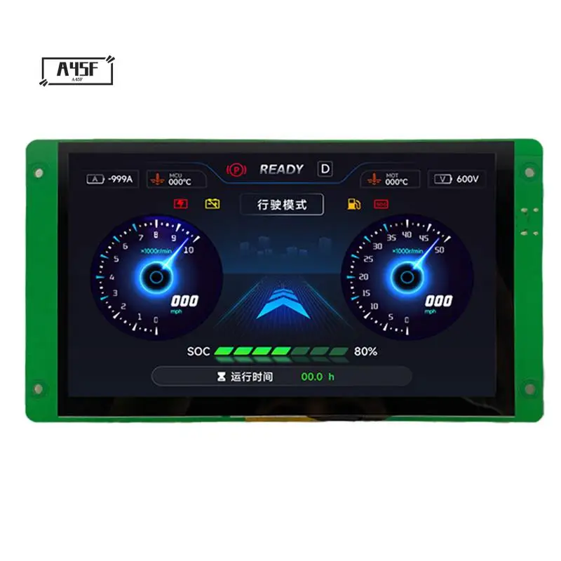 

A45F-7-дюймовый последовательный сенсорный экран ESP32-S3, макетная плата, поддержка WIFI/Bluetooth, разрешение 800X480, емкостный сенсорный экран