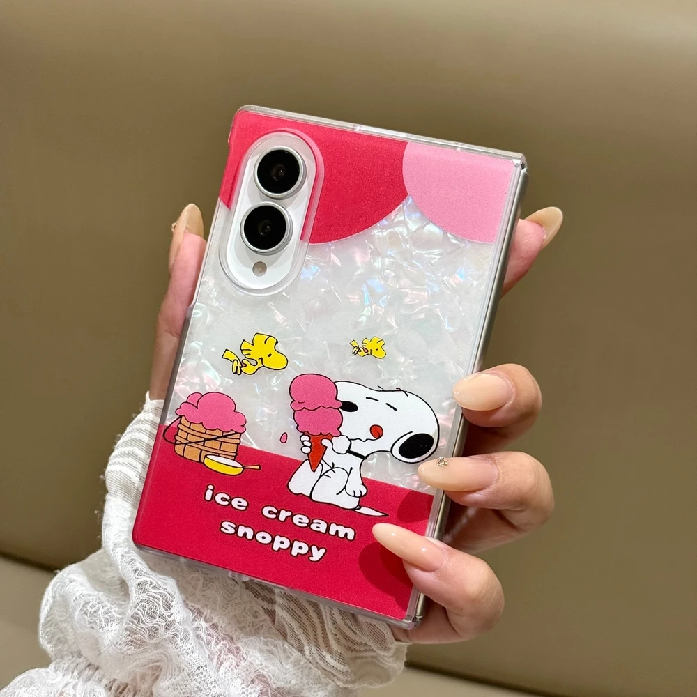 เคสโทรศัพท์ลายการ์ตูนสนูปปี้น่ - Phone Cases Z Fold 6 บทวิจารณ์และราคา