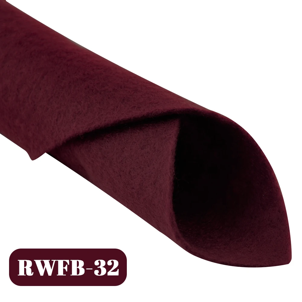 Superweicher Filzstoff 1,4mm Dick 30*30cm/20cm*90cm Vliesstoff für DIY Näharbeiten, Puppenzubehör Material Patchwork – Detail 37