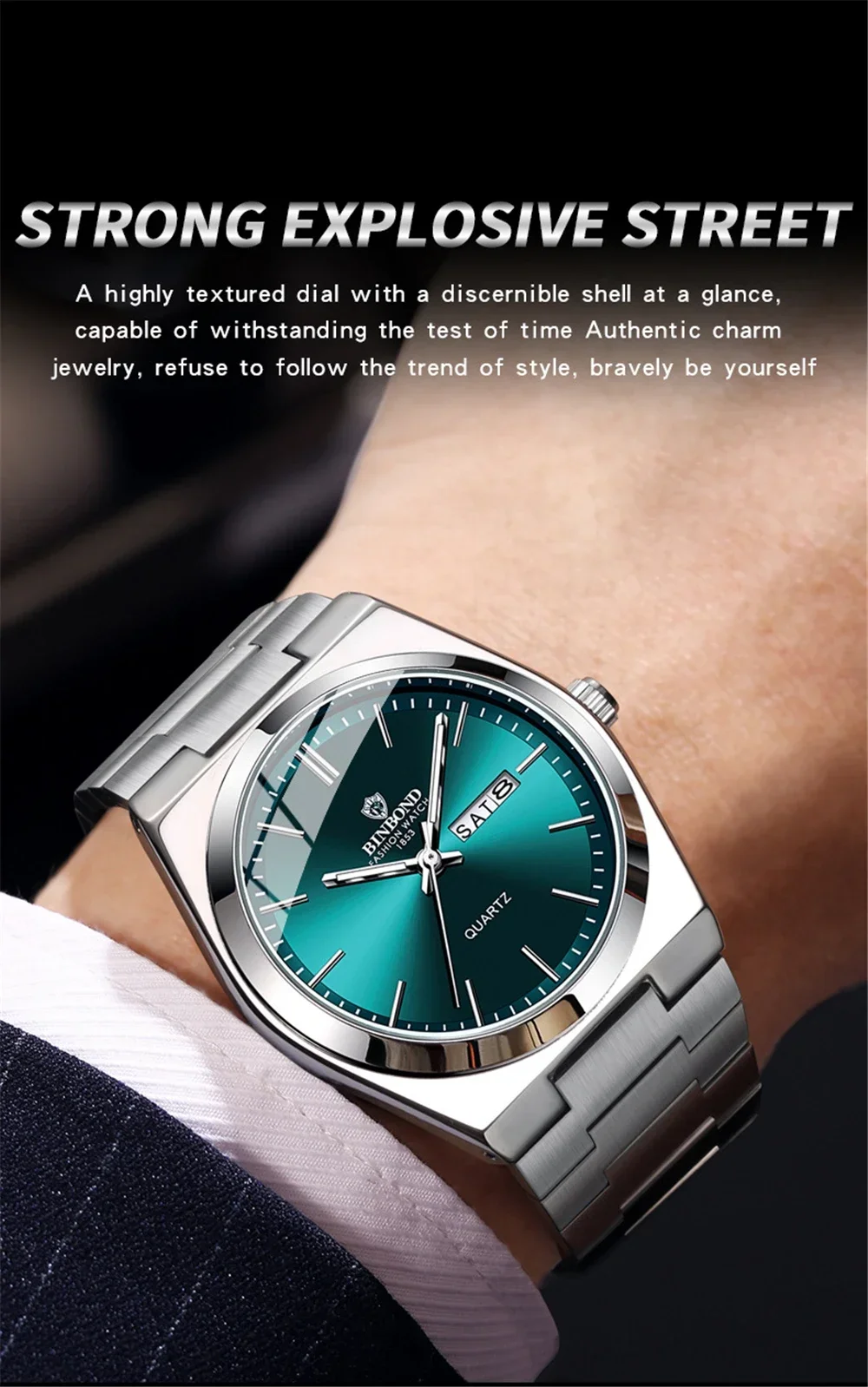 2026 Casual Business Fashion Quartz Wristwatches Gold Movement Clock Men Luxury Watch Automatic Watches Mens Gifts Reloj Hombre