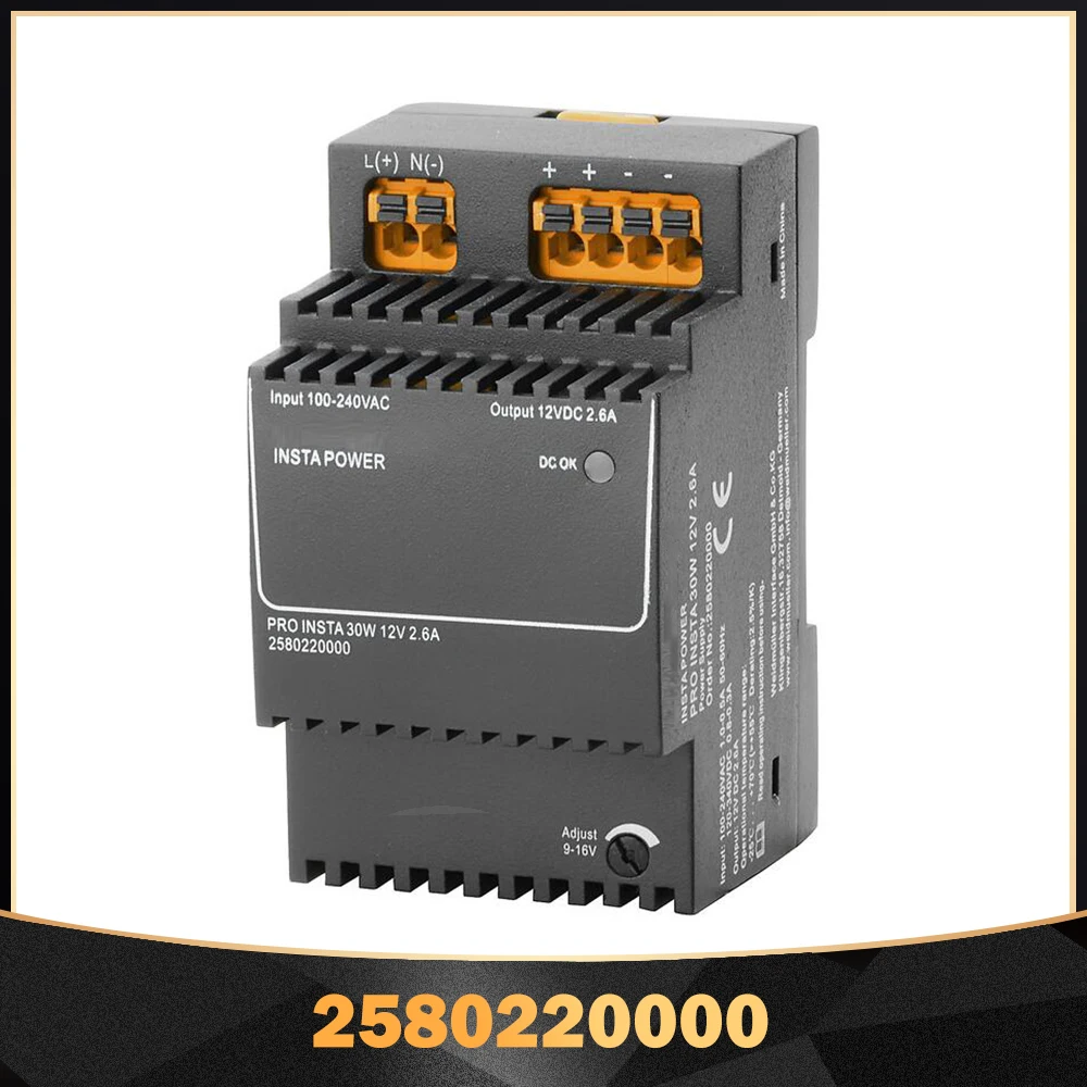 

2580220000 для Weidmuller импульсный источник питания PRO INSTA 30W 12V 2.6A