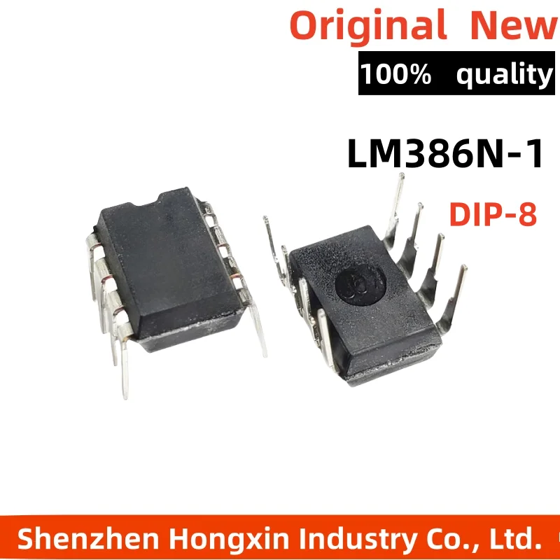 

10PCS/LOT LM386 LM386N Audio Power AMPLIFIER DIP-8