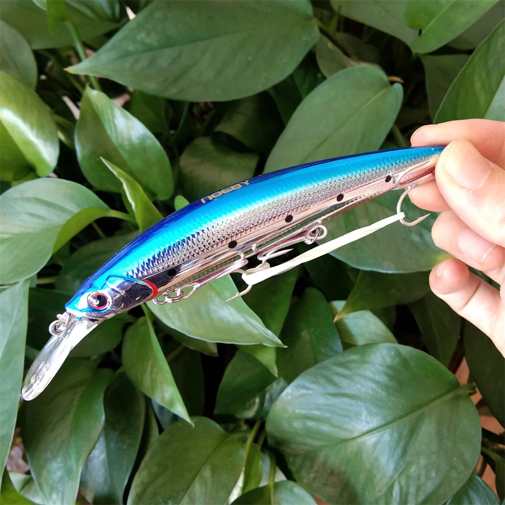 Señuelo Minnow hundido Noeby – Cebo duro para lance largo - imagen 5