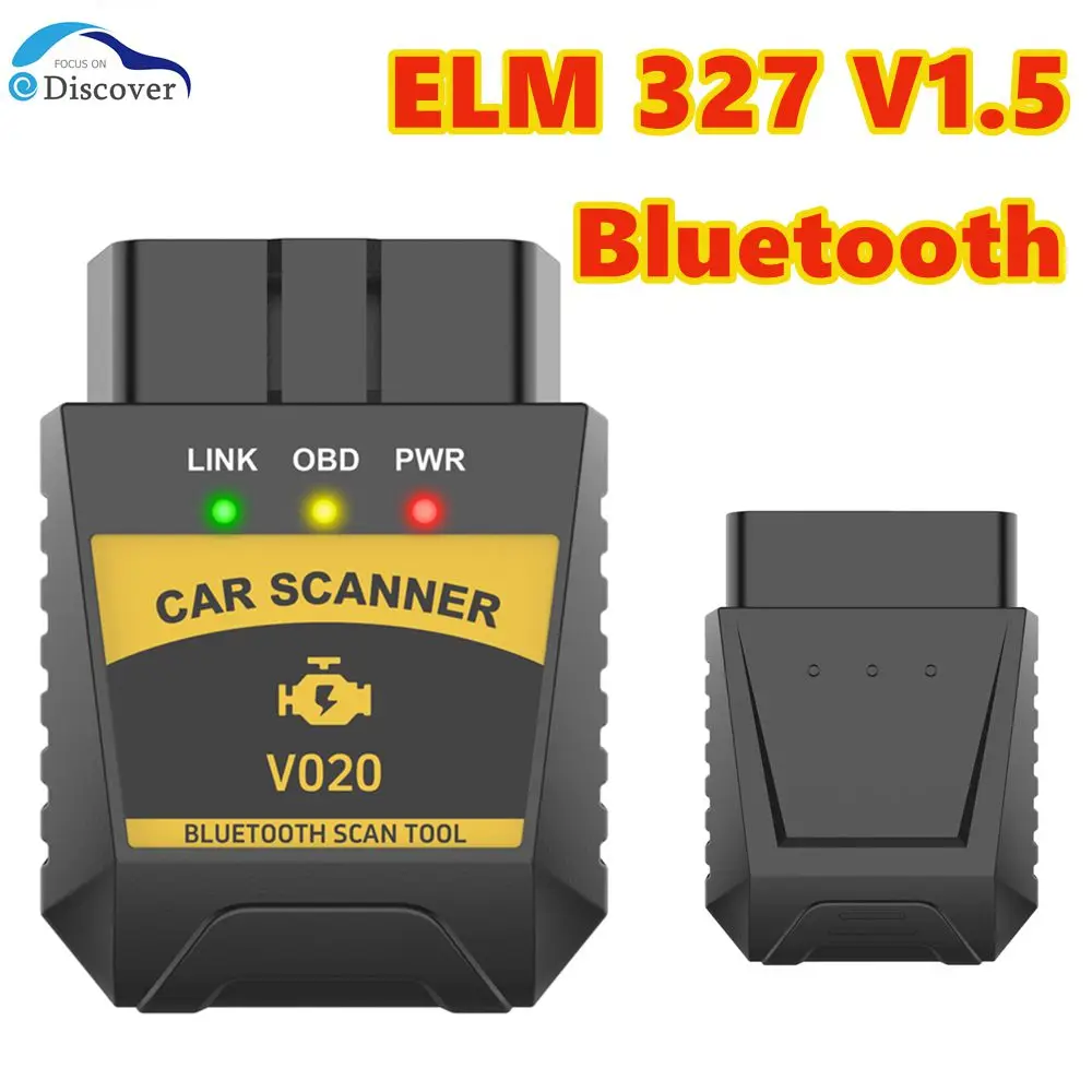 

Лидер продаж V020 Bluetooth 4.0 Read Car Coder для IOS Android ELM 327 V1.5 Read Engine Error для автомобиля OBDII Auto Diagnostic Tools