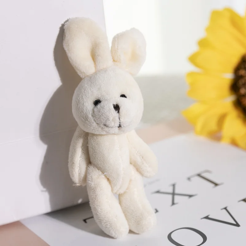 Handmade Knitted Teddy Bear Toy Newborn Photography Props Crochet Mohair Stuffed Animal Doll Photo Shoot Prop