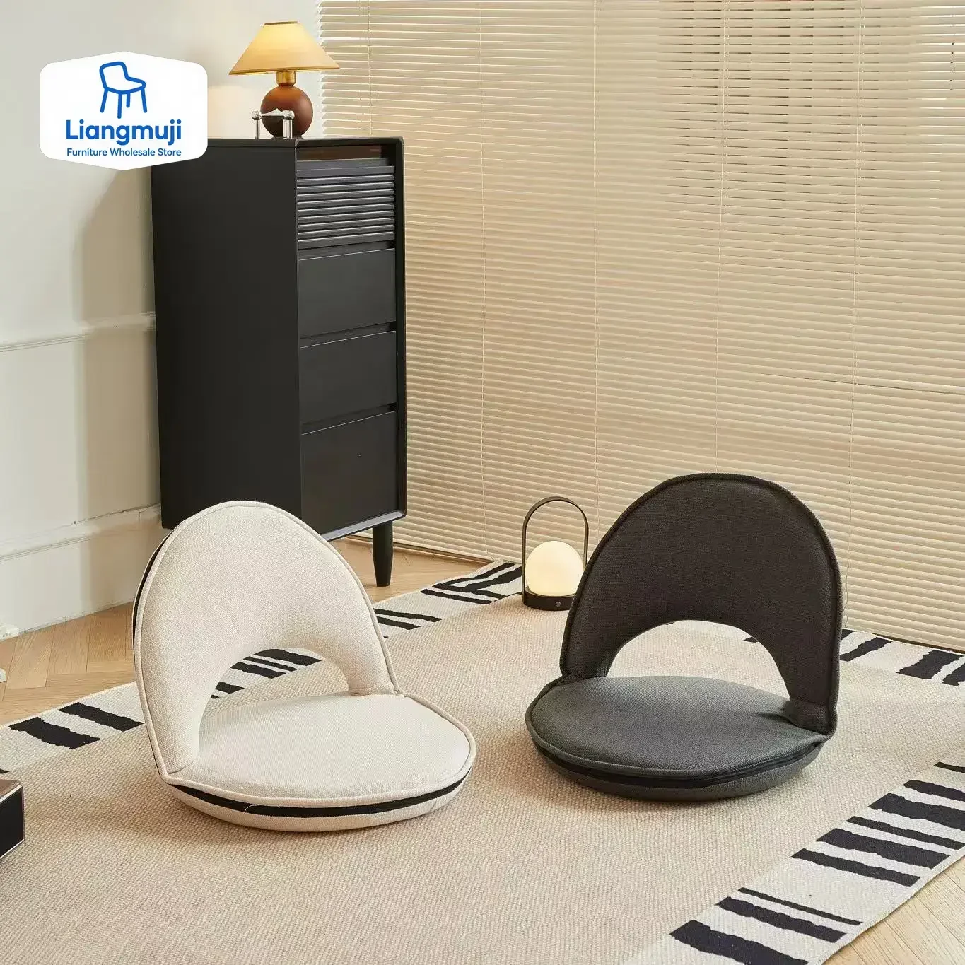 

Net red lazy bed sofa bay window tatami chair back bedroom living room Homestay Japanese folding simple recliner chair silla