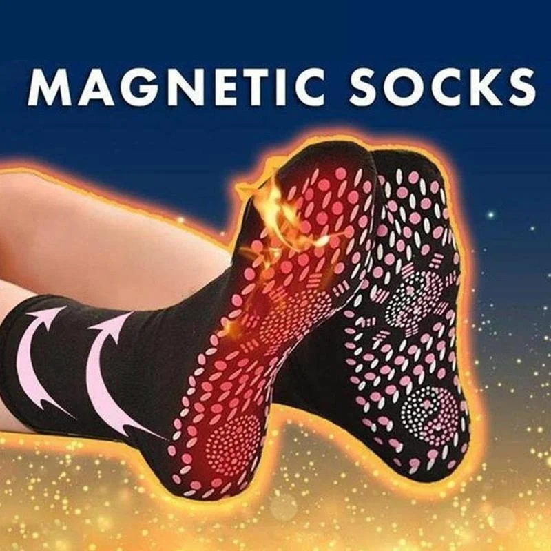 Winter Self-heating Health Care Socks Women Ski Sports Self Heated Massage Man Short Sock Magnetic Therapy Comfortable Warm Sox