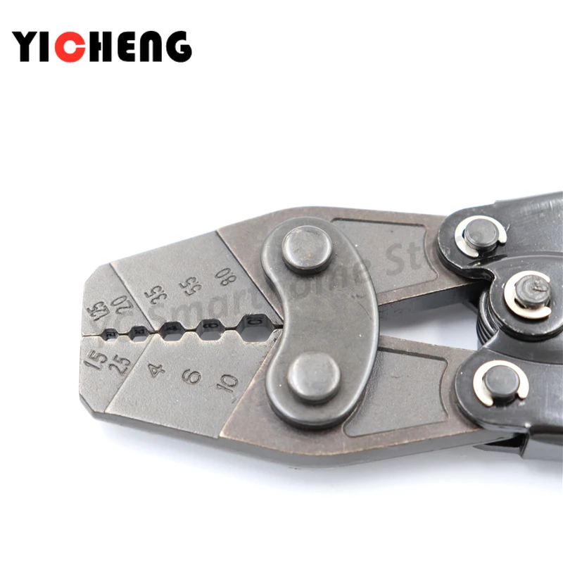 Tool HX-10 ratchet terminal crimping pliers effort type insulated electrician crimping pliers for terminal 1.5-10mm2 crimping