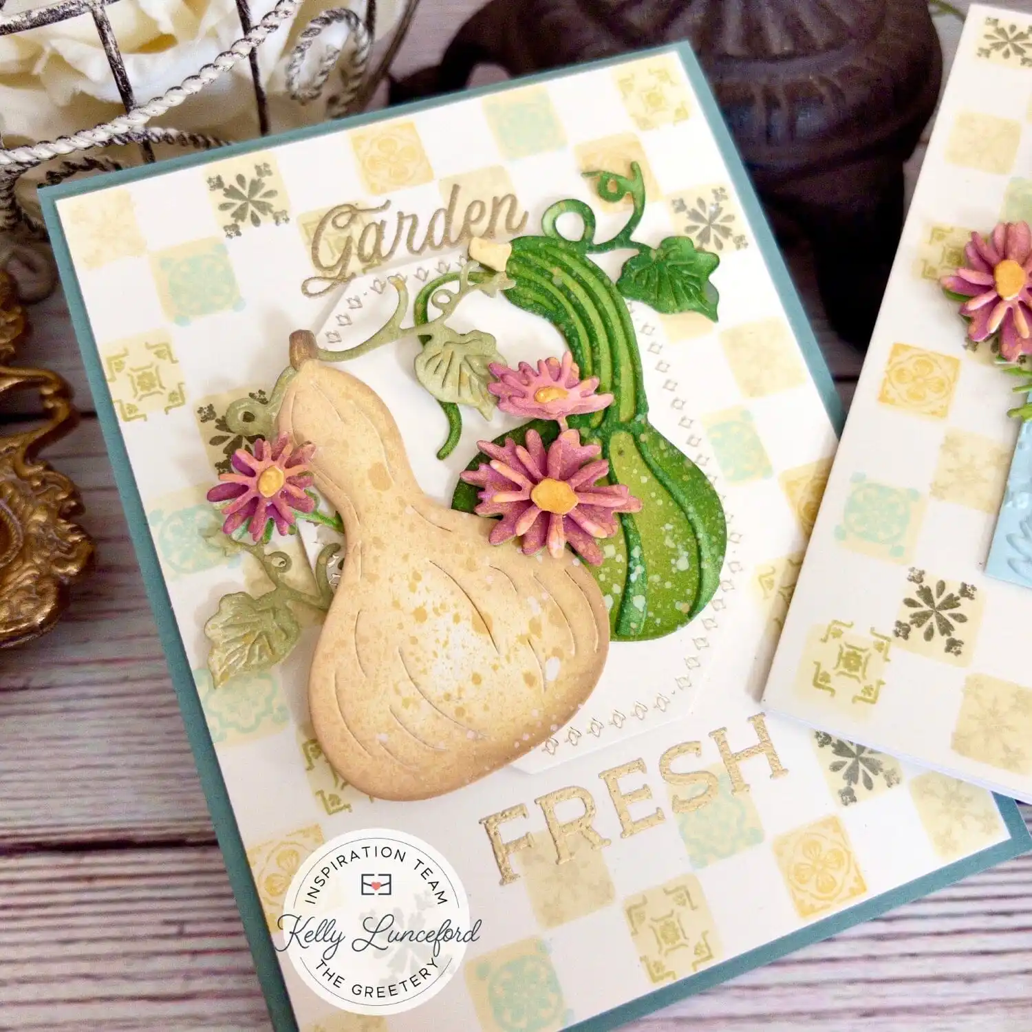 Autumn Botanicals Sentiments Stamp the GREETERY Metal Cutting Dies and Silicone Stamps Stencil DIY Scrapbooking Paper Handmade 2