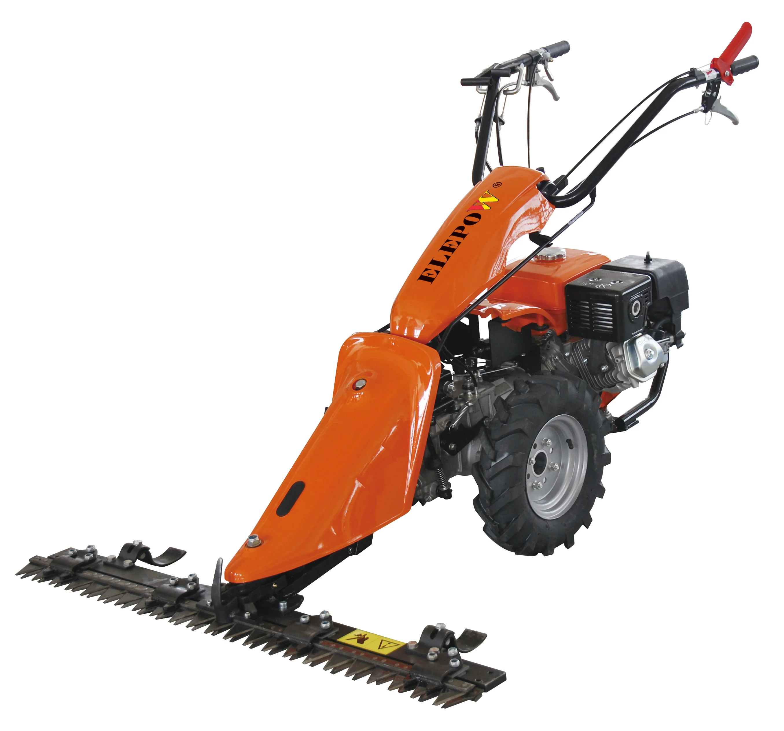 Factory custom portable lawn mower walking behind sickle pole mower