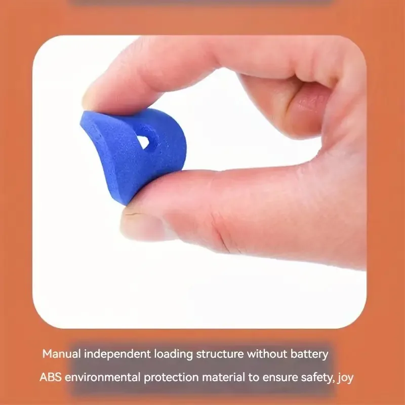 UFO-Karottenpistole für Kinder, Spielzeug, Kugelpistole, Sicherheit 15, EVA, Outdoor-Spielzeug, Kugelschlacht, Spaß, interaktives Dekompressionsspielzeug