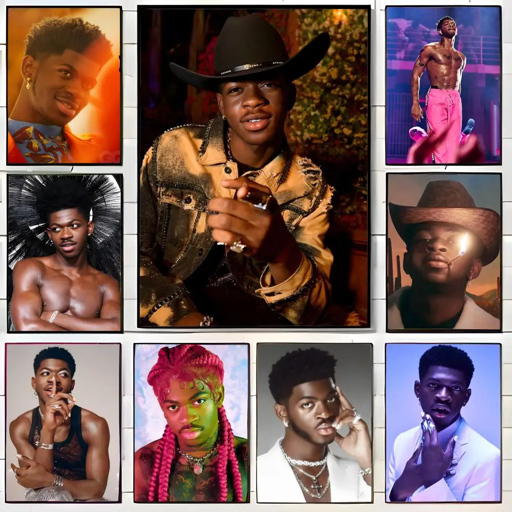 Talented Rapper Lil Nas X Poster Wall Art Print Decorative Mural Home Decor Gift Unframed