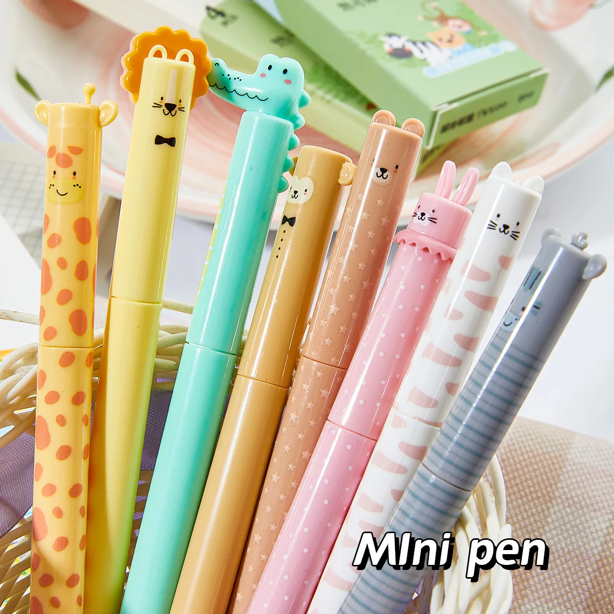 4 Parçalı Hayvanat Bahçesi Tem - Gel Ink Pen Set incelemesi ve fiyatı