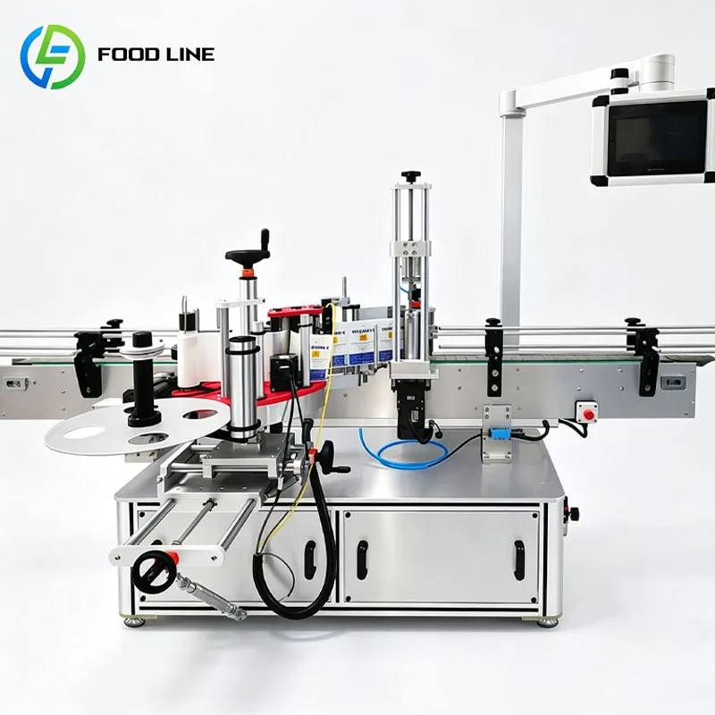 Automatic Labeling Machine Industrial Packaging Labeler For Food Cosmetic Bottle Sticker Application Customized