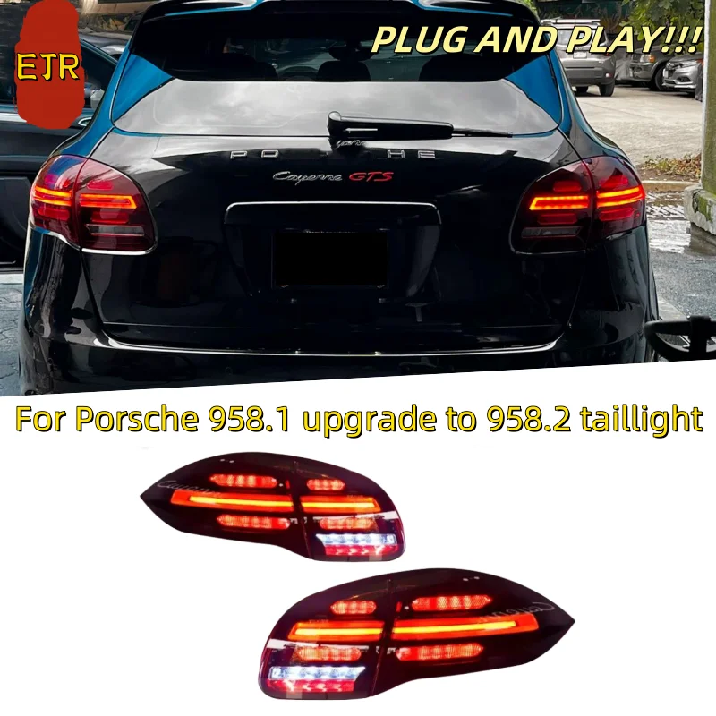 

taillights For Porsche Cayenne 958.1 LED tail lights 2011-2014 upgraded new Car taillights plug and play without programming