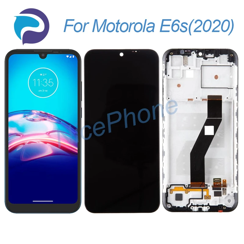 for Motorola E6S 2020 LCD Screen + Touch Digitizer Display 1520*720 XT2053, XT2053-2 E6S 2020 LCD Screen Display