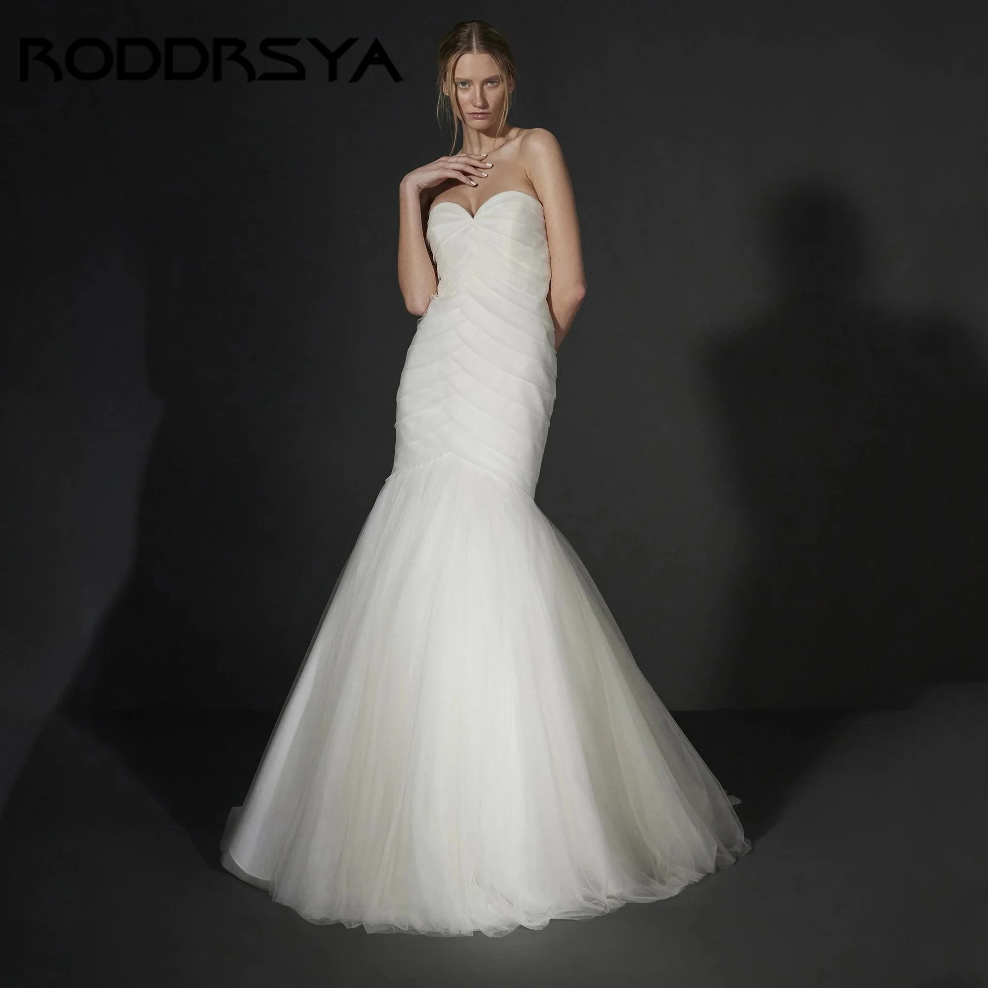 

Mermaid Backless Sexy Vintage Wedding Dresses 2025 Bride Sweetheart Illusion Back Vestidos De Novia Luxury Sleeveless Customized