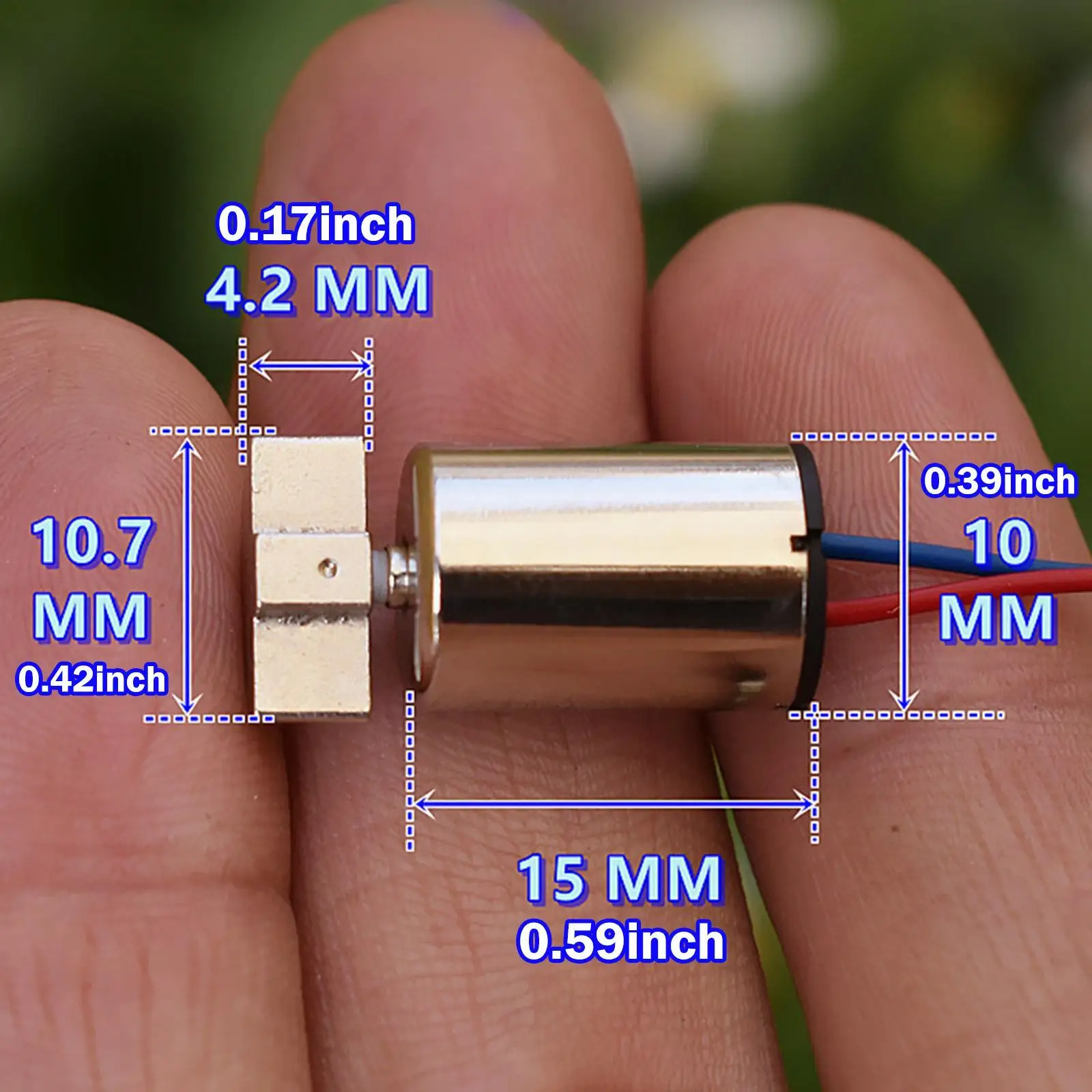 Mini silnik wibracyjny DC 3V 0.25A do zabawek elektronicznych i produktów elektronicznych