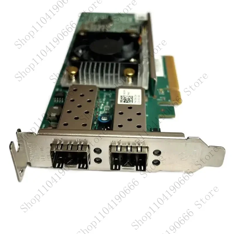 ==Original For DELL BCM57810S 10Gb 10GbE Gigabit Dual Port SFP+ Fiber Network Card 0N20KJ CN-0N20KJ N20KJ 0Y40PH CN-0Y40PH Y40PH