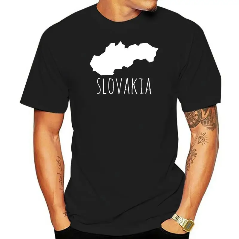 Slovakia T Shirt Breathable Spring S-Xxxl Short Sleeve Create Slim Novelty Gift Shirt