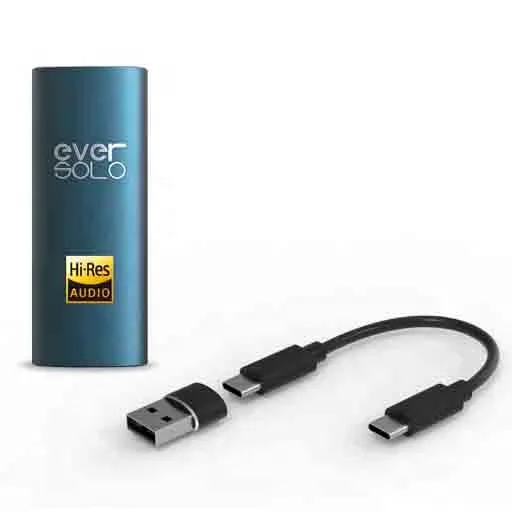 Eversolo H1 HIFI HI-Res Portable Headphone Amplifier Mobile Phone Tail MQA Audio Decoder