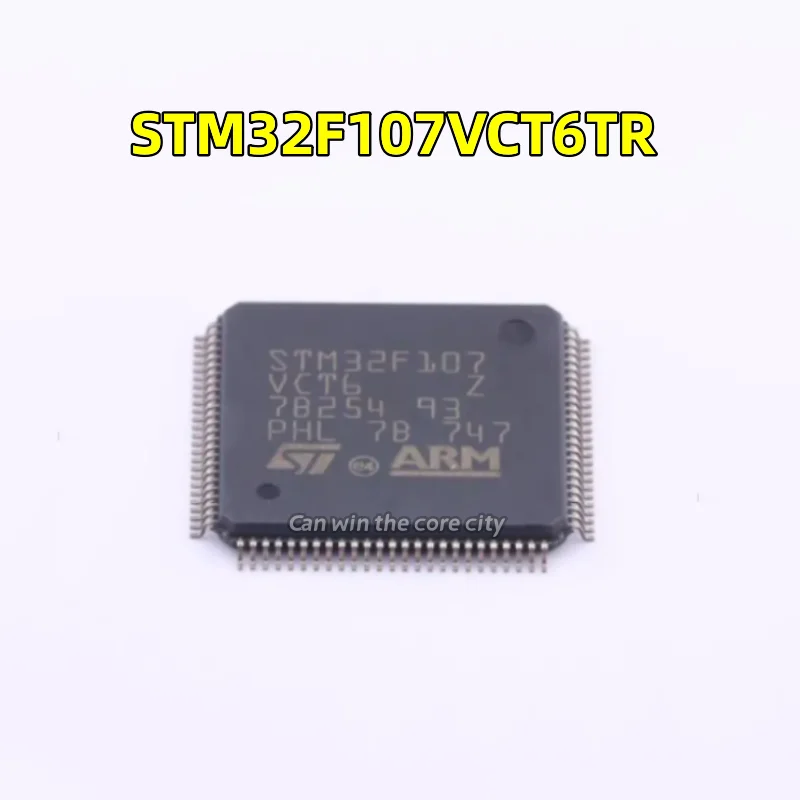 

10 pieces New original genuine STM32F107VCT6TR LQFP100 32 bit microcontroller MCU chip microcontroller