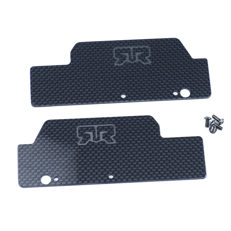 

2pcs Carbon Fiber Rear Mud Guards Mud Fender for 1/7 1/8 ARRMA KRATON BIG ROCK FIRETEAM NOTORIOUS Truck Car