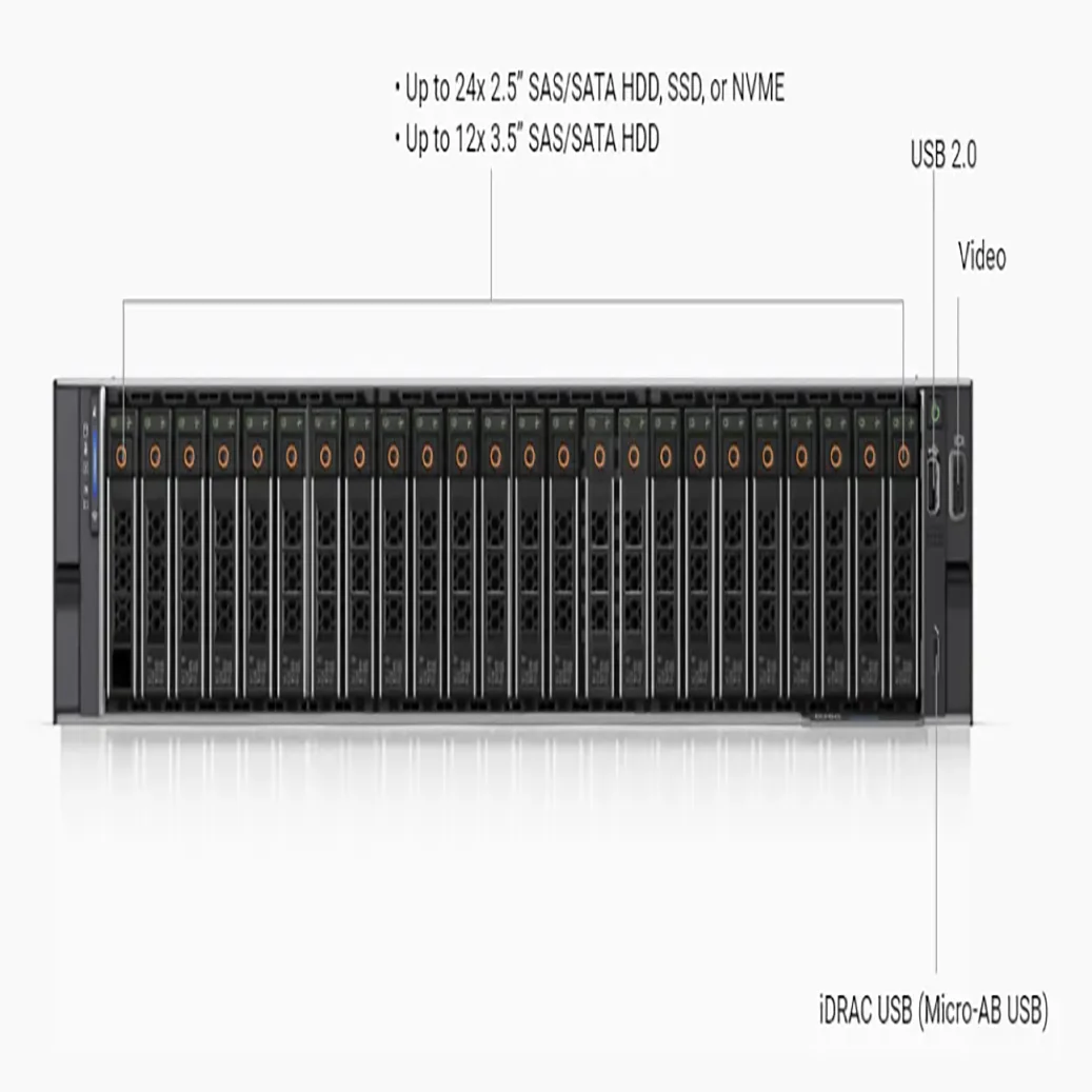 The lowest price server in the whole network 12-core 2.1G main frequency r750 rack server