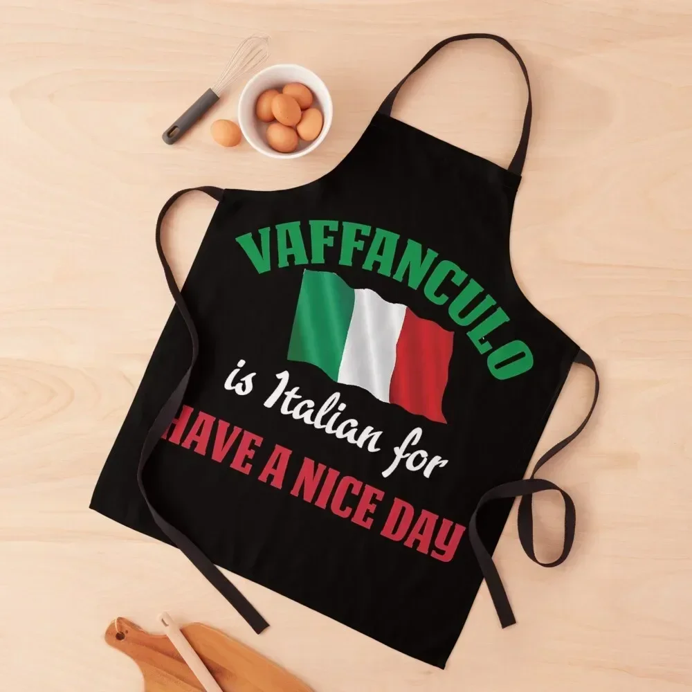 

VAFFANCULO Apron with personal logo japanese style Apron