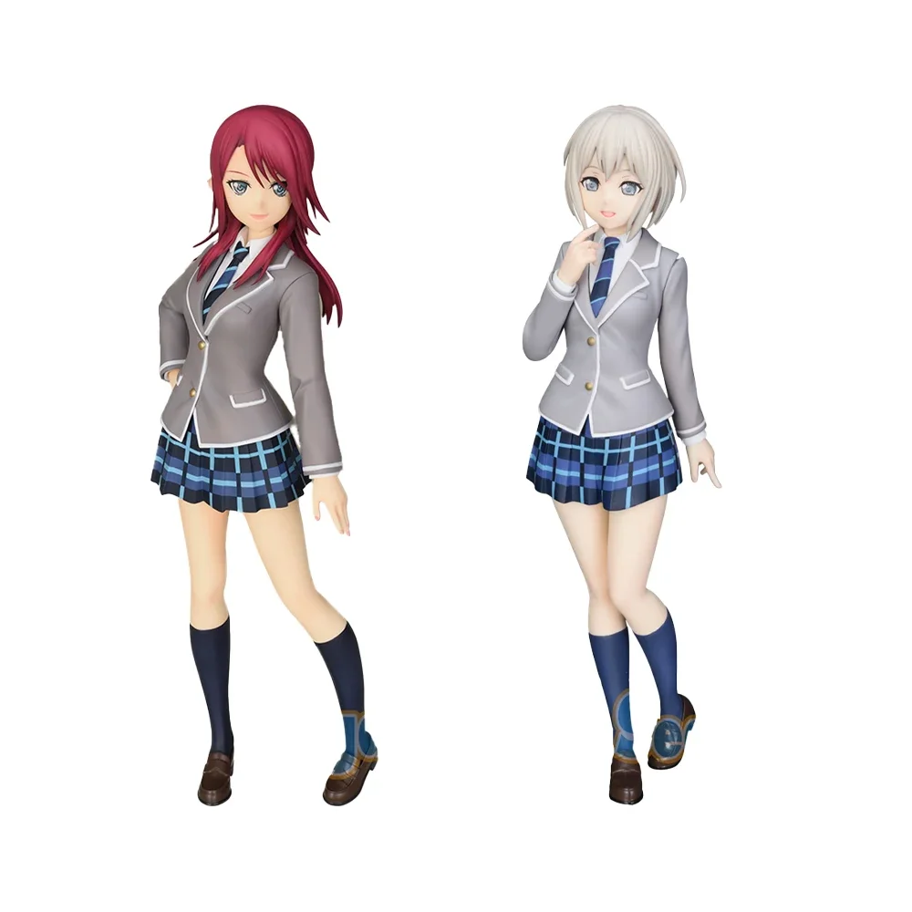 W magazynie oryginalna SEGA Maruyama Aya 16CM Anime figurka BanG Dream pcv kolekcjonerska zapakowane lalki zabawki na prezent