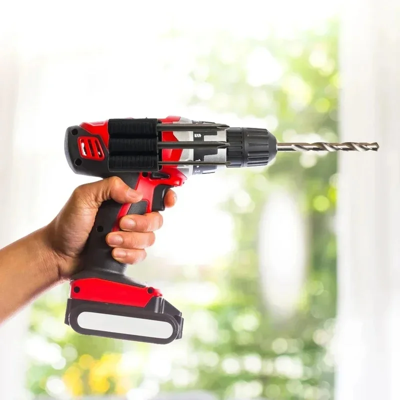 Side‑Mount Quick Change Drill Bit Holder Attachment Power Drill Driver Tool Accessories