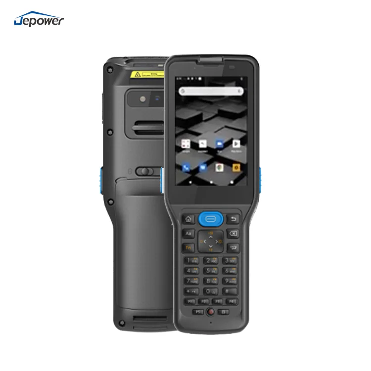 Android 12 Industrial Handheld PDA 1D/2D Barcode Scanner With NFC Warehouse Data Collector  Portable Logistic Data Collector
