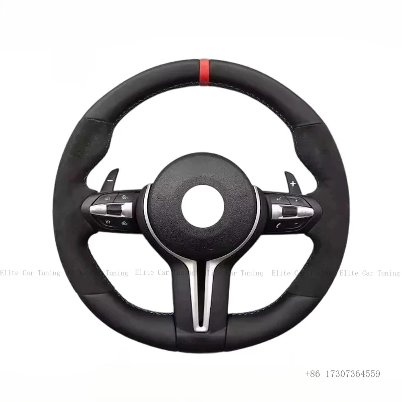 Steering Wheel FOR BMW F Series F10 F20 M3 M5 F25 F30 F32 F33 F34 F35 F36 E70 E71 X1 X3 X4 X5 (Customizable)