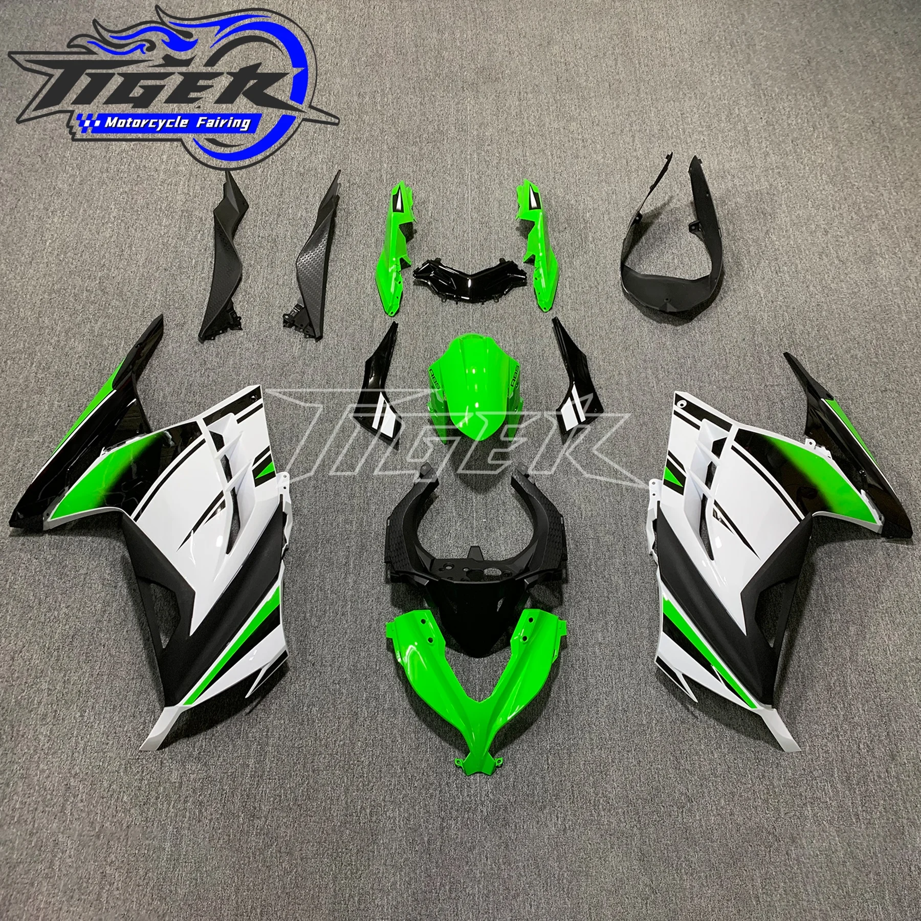 

Motorcycle Injection ABS For Kawasaki ninja 300 2013-2017 Full fairing kit Bodywork fairing set