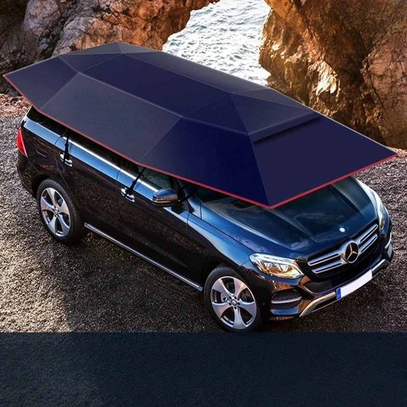 

Car parasol automatic intelligent remote control folding roof sun protection heat insulation car clothing sunshade