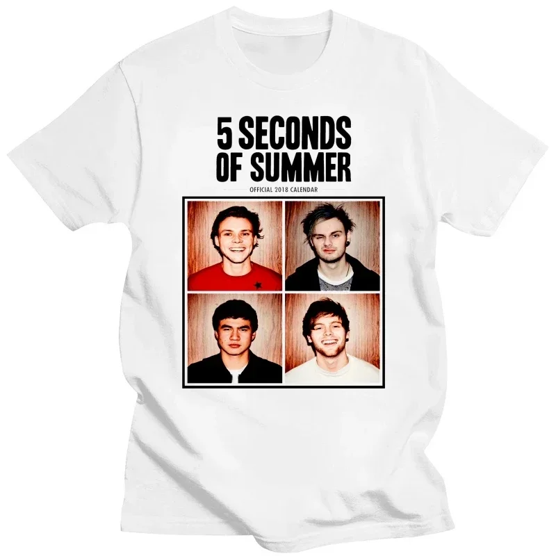 NG 5 Second of Summer  Album Cover Rock Band Cool Unisex T-Shirt Fit fit quick-drying short-sleeved top