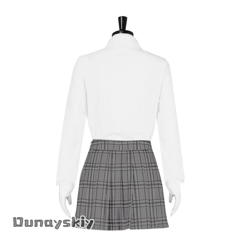 aBDSS*@Bill Gogo Yubari School Uniform Suit Cosplay Costume Anime Gothic Lolita Gothic Cat Hollow Bat Out Halter Neck Dark New view 5